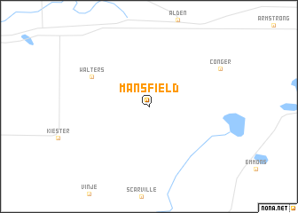 map of Mansfield
