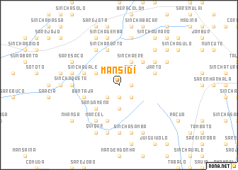 map of Mansidi