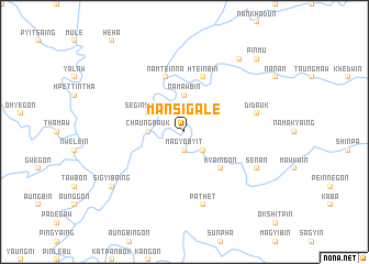 map of Mansigale