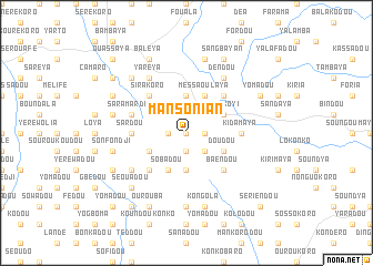 map of Mansonian