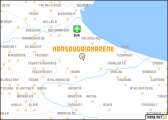 map of Mansouga Iamarene