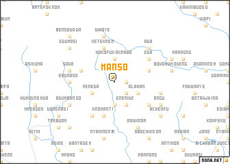 map of Manso