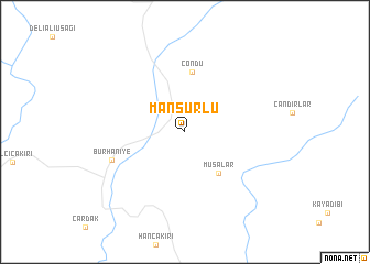 map of Mansurlu