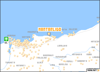 map of Mantarlido