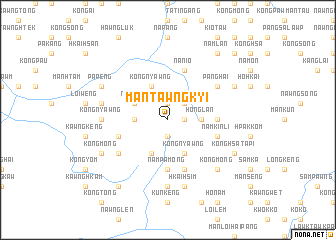 map of Māntawngkyi