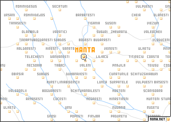 map of Manta