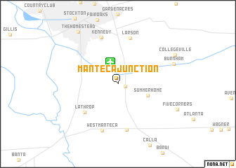 map of Manteca Junction