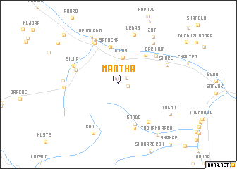 map of Mantha