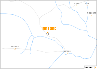 map of Mantong