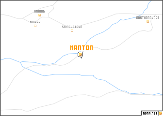 map of Manton