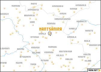 map of Mantsanira