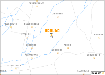 map of Manudo