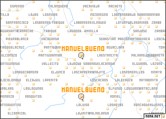 map of Manuel Bueno