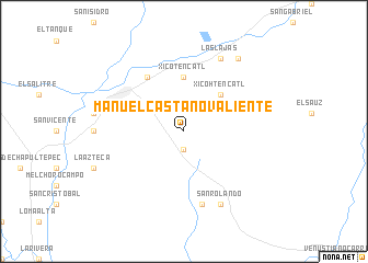 map of Manuel Castaño Valiente