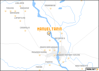 map of Manuel Tarín