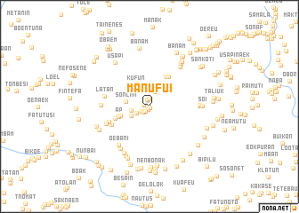 map of Manufui