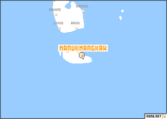 map of Manuk Mangkaw
