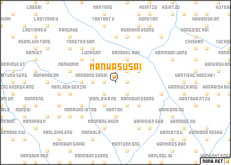 map of Mān Wa-sü-sai