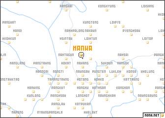 map of Mān Wa