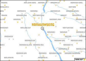 map of Mān Wünhseng