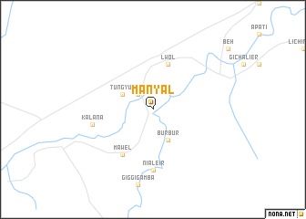 map of Manyal