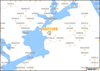 map of Manyima