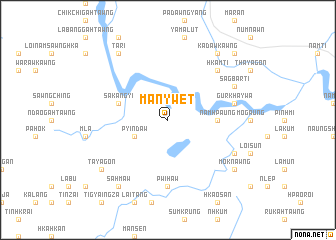 map of Manywet
