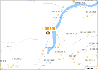 map of Mānzai