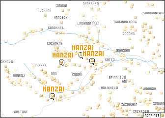 map of Manzai