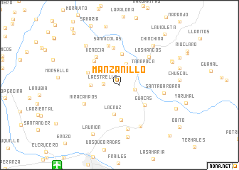 map of Manzanillo