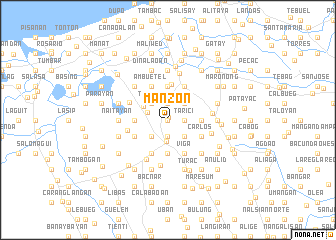 map of Manzon