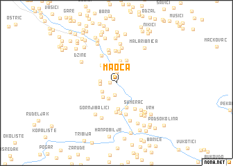 map of Maoča