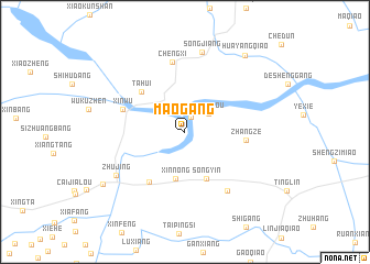 map of Maogang