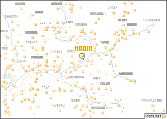 map of Maoīn