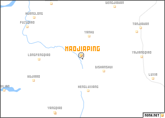 map of Maojiaping