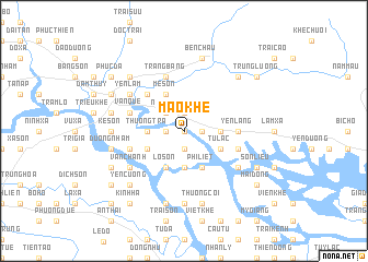 map of Mạo Khê