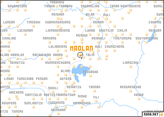 map of Mao-lan