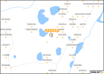 map of Maonga