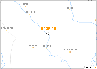 map of Maoping