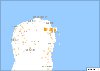 map of Maoré