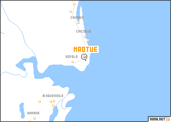 map of Maótué