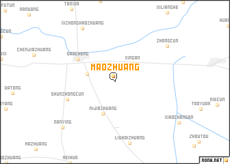 map of Maozhuang