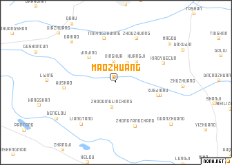 map of Maozhuang