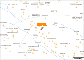 map of Mapāl