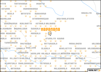 map of Mapanana