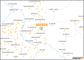 map of Mapara