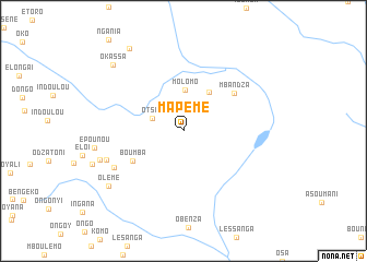 map of Mapémé