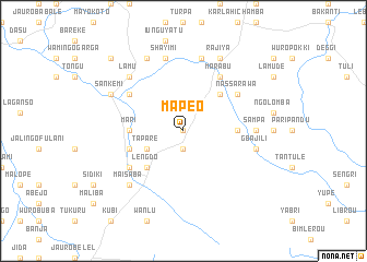 map of Mapeo
