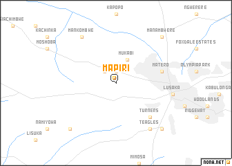 map of Mapiri