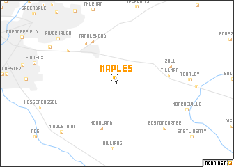 map of Maples